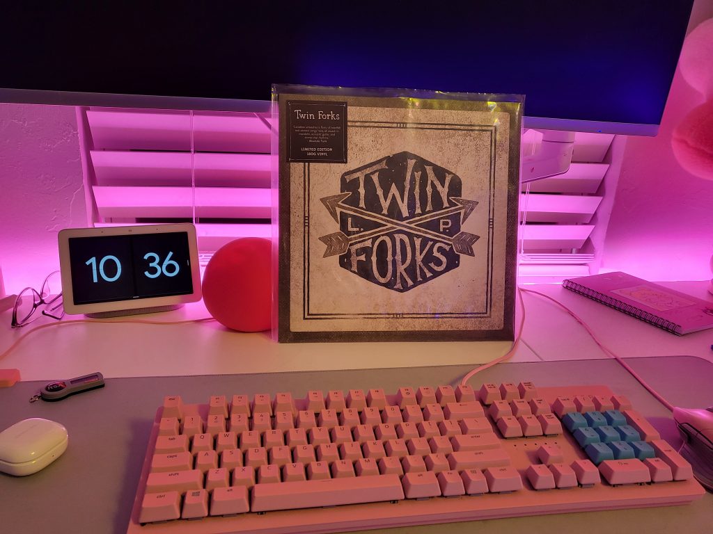 twin forks x vinyl